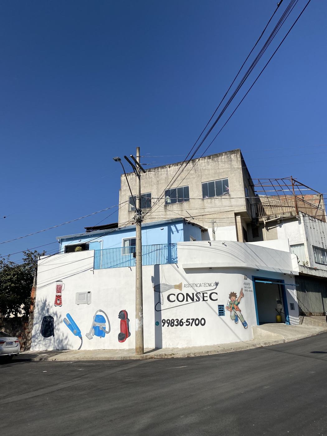 Fachada da Consec Assistência Técnica