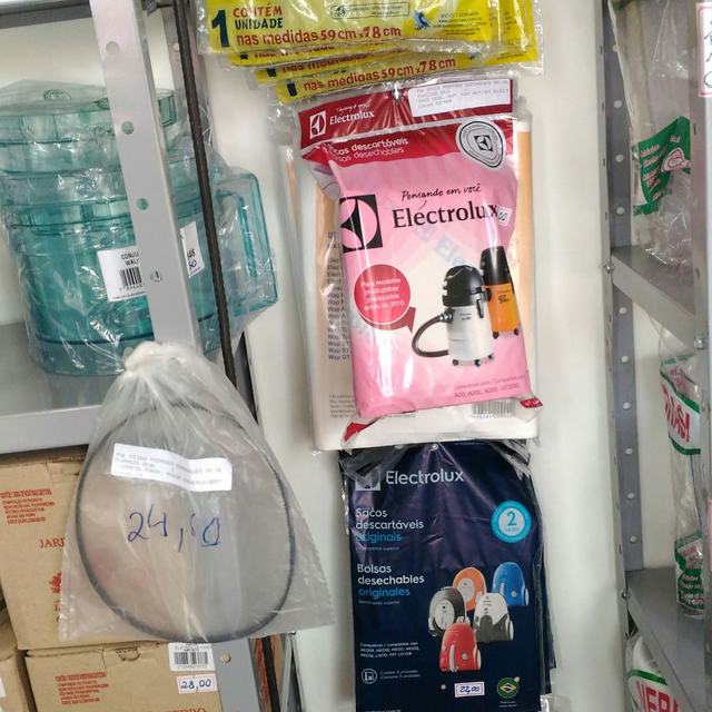 Parede de acessórios para eletrodomésticos